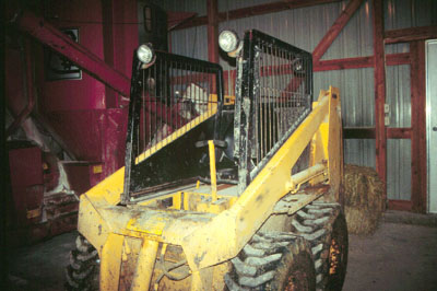 photo of skid steer loader 