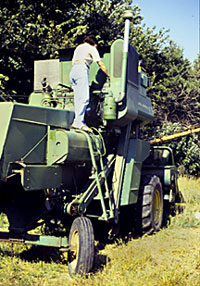 Photo of the combine