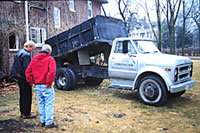 Photo of the dump truck