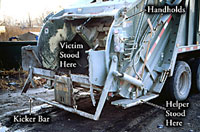 Photo of garbage truck