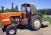 Photo of the tractor